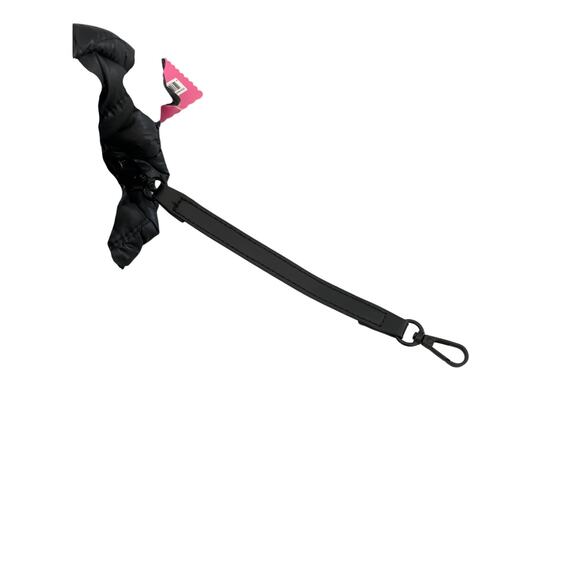 Simply Southern Black Puffer Cross Body Bag Print Strap NWT - Picture 6 of 13